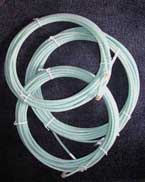  Polyester Nylon Blend ropes are made individualy for that consistant feel. They have good weight and are available in 40',50', and 60' lengths. Lays available are xxsoft,xsoft,soft,softmed.,and medium. 
